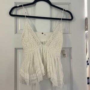 Free People Lace Top